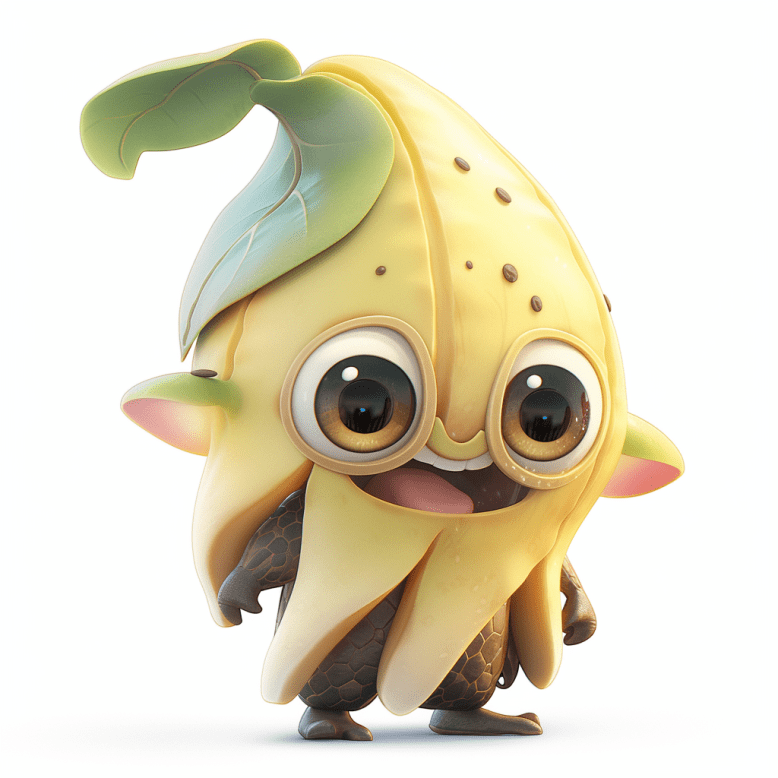 Adorable Fruits Game Asset Free Midjourney Prompt 2