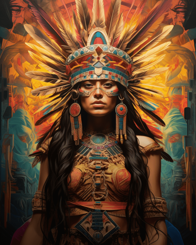 Aztec Queen Free Midjourney Prompt 3