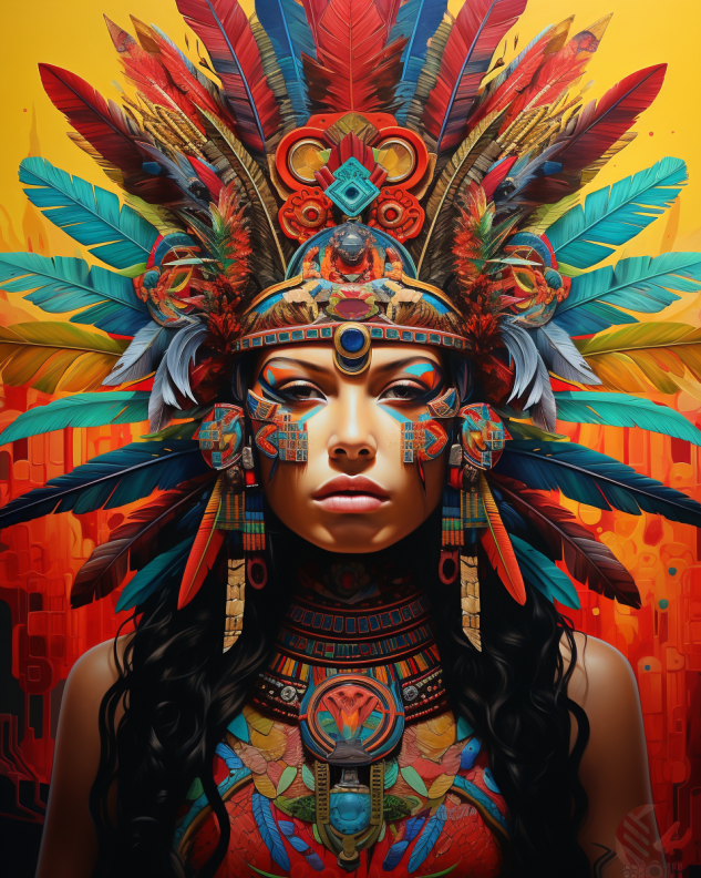 Aztec Queen Free Midjourney Prompt 5