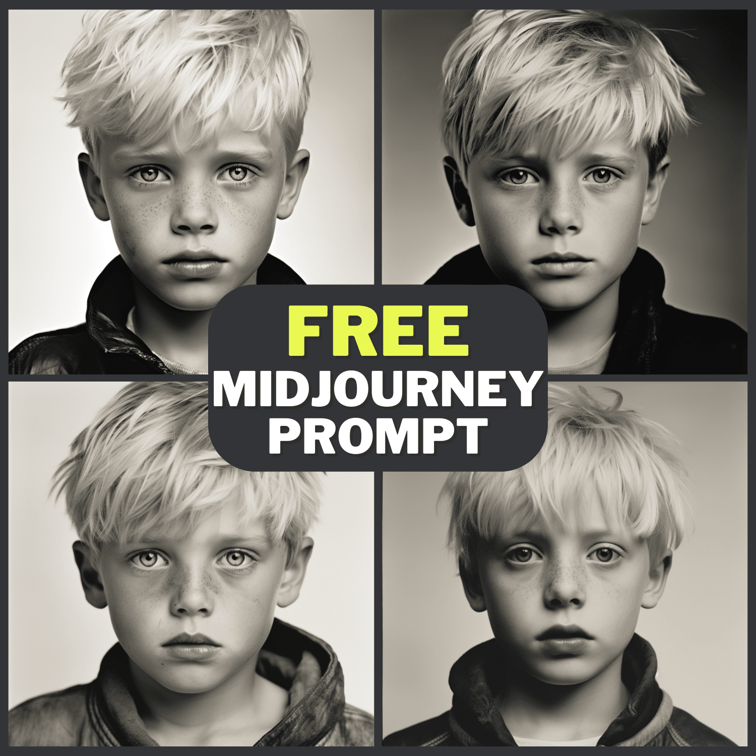 Boy Portrait Free Midjourney Prompt 1