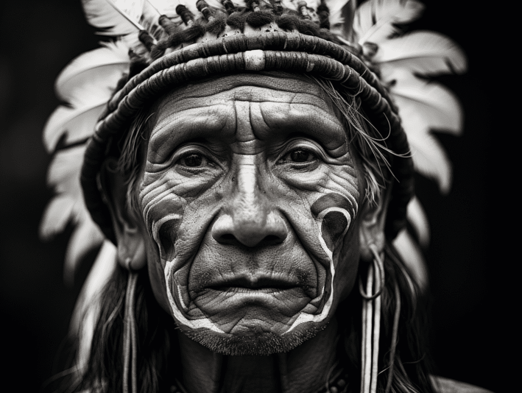 Indigenous Person Portrait Free Midjourney Prompt 5