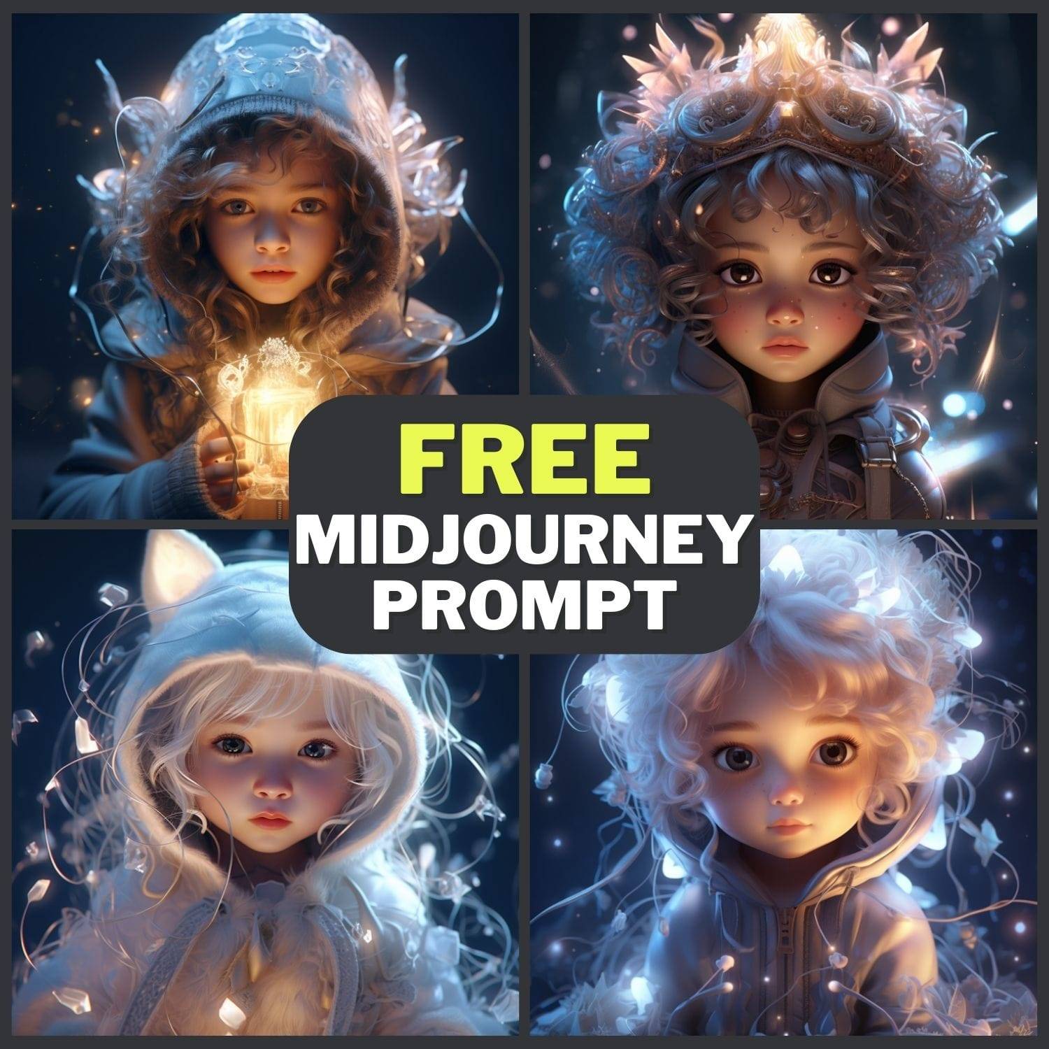 Cute Darkness Baby Free Midjourney Prompt 1